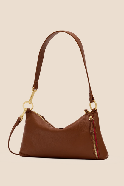 Kyle Small Sienna Flora/Brushed Gold Handbag