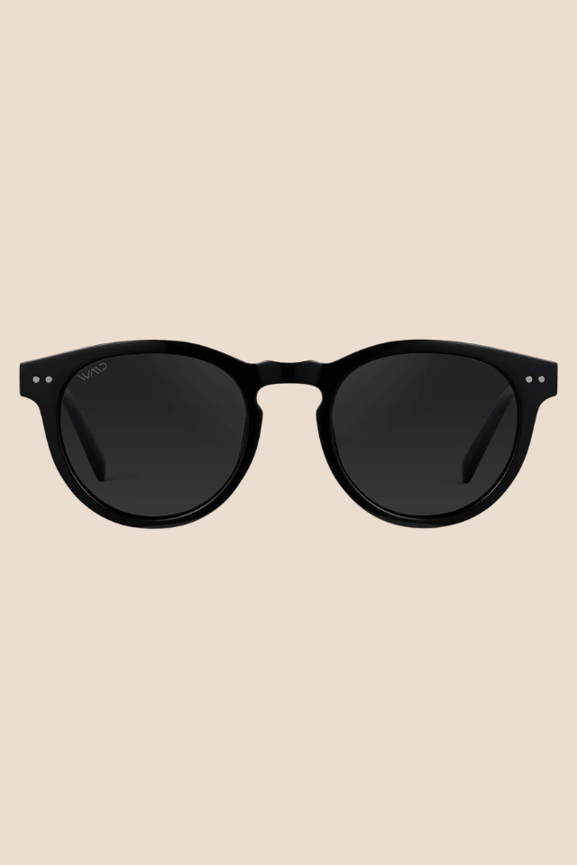 Tate Black Frame / Black Lens Polarized Sunglasses