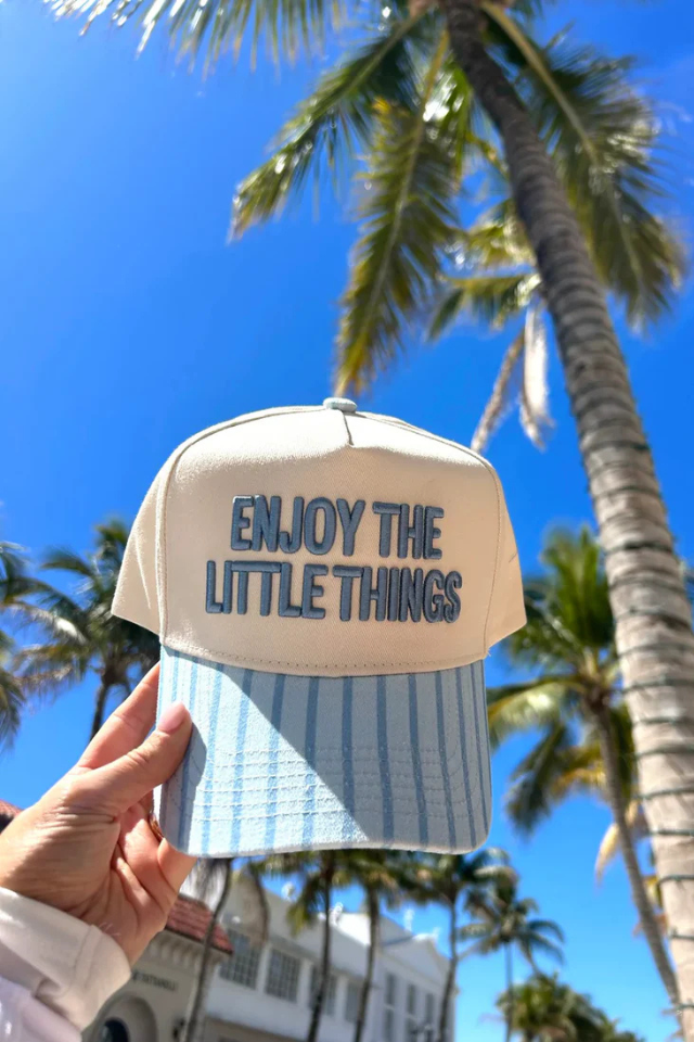 Enjoy the Little Things Cap