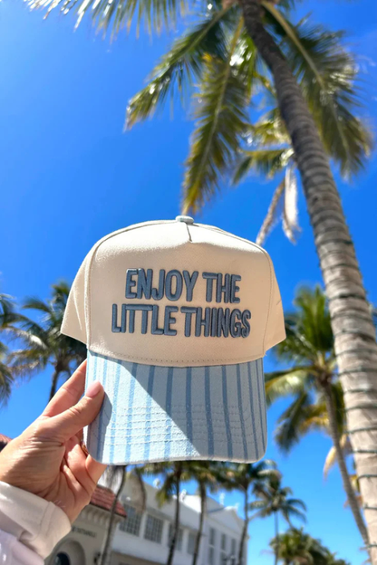 Enjoy the Little Things Cap