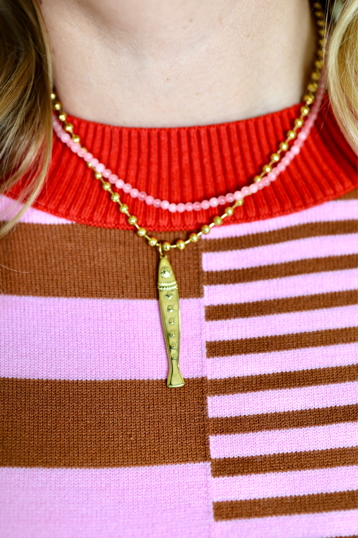 Bellisse Vintage Fish Necklace