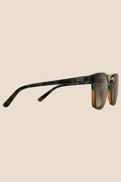 Demi Desert Sage / Brown Gradient Lens Polarized Sunglasses