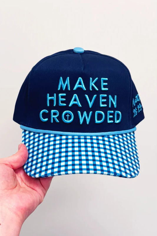 Make Heaven Crowded Blue Cap