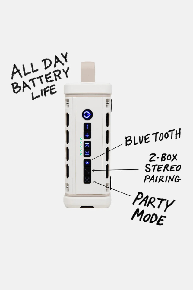 Turtlebox Ranger Waterproof Ivory Speaker