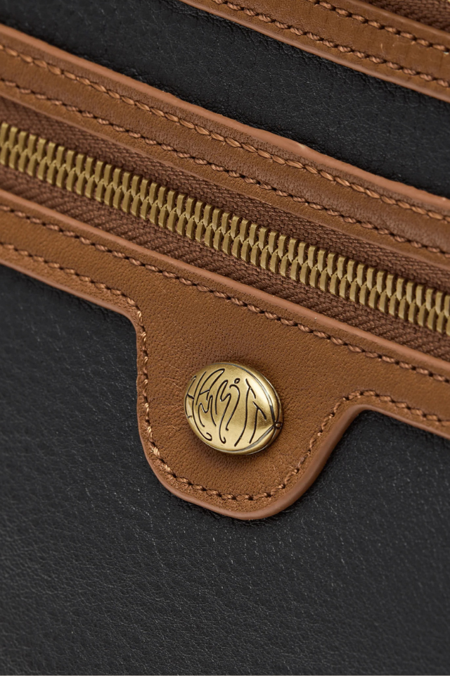 Charles Large East End/Antique Gold Crossbody