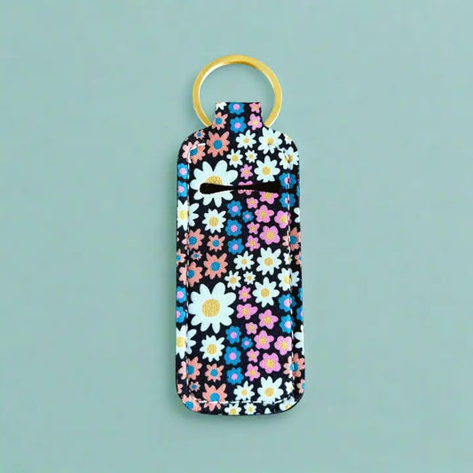 Lip Balm/Lipstick Darling Daisy Keychain Holder