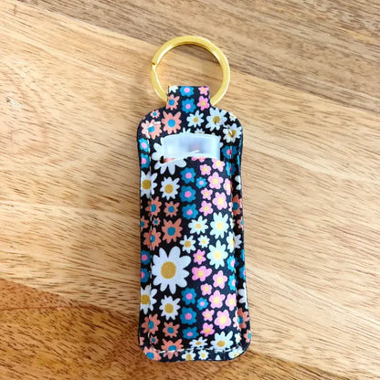 Lip Balm/Lipstick Darling Daisy Keychain Holder