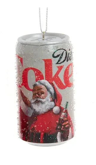 Coca-Cola® Diet Santa Can Ornament