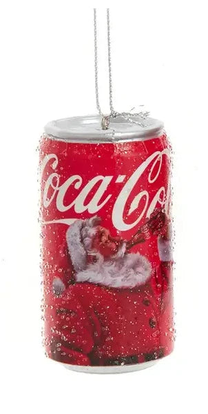 Coca-Cola®  Santa Can Ornament