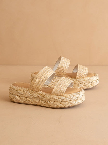 The Marley Natural Sandal