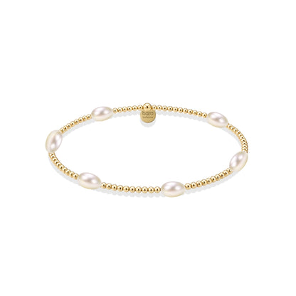 Piper 14K Gold Filled Pearl Beaded Bracelet