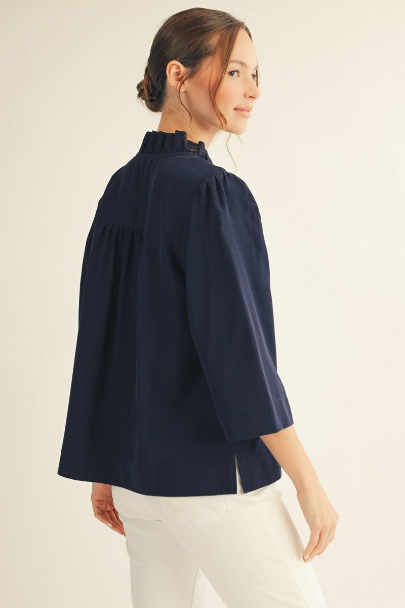 That Means Everything Navy Top