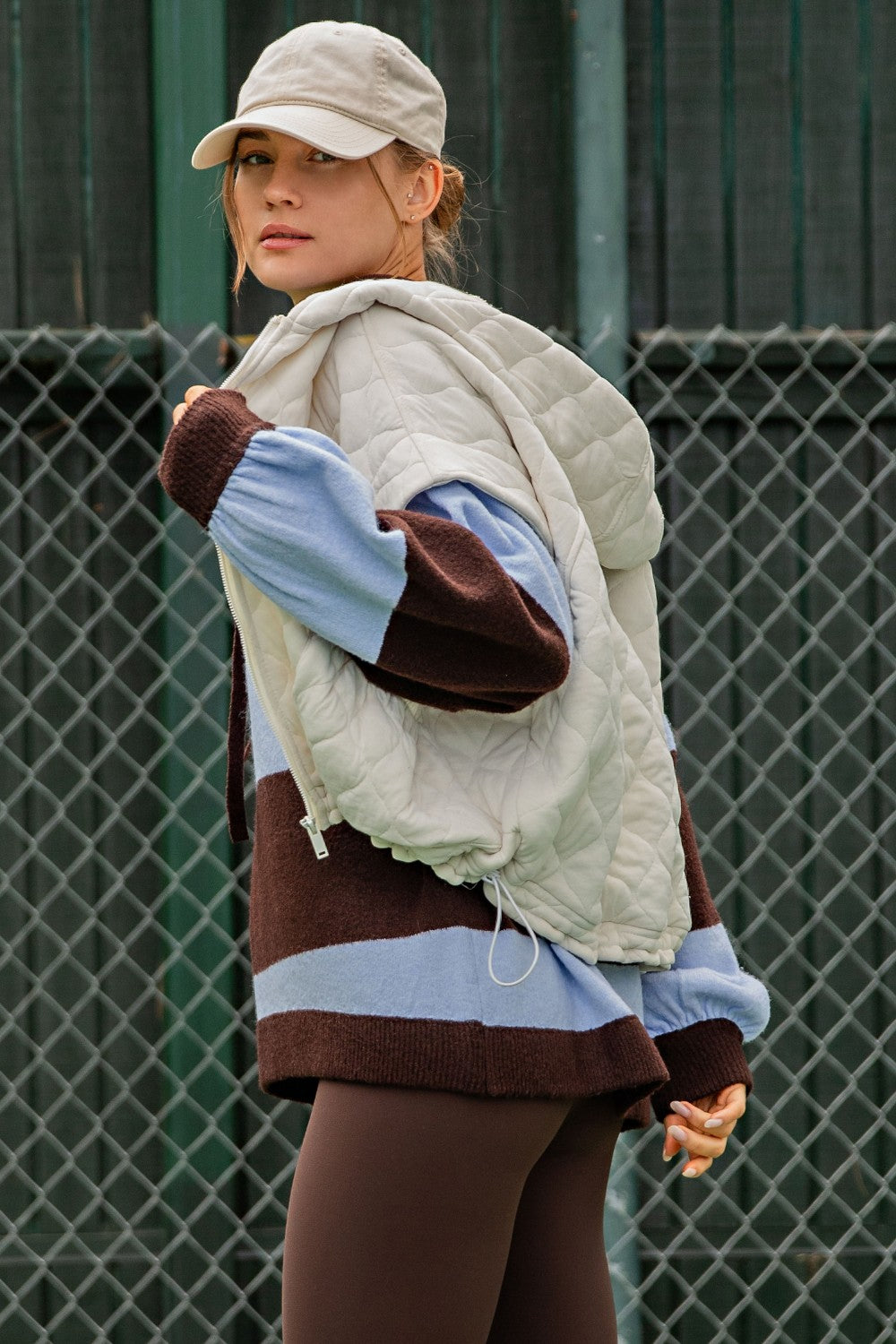Gentle Reminders Hoodie Vest