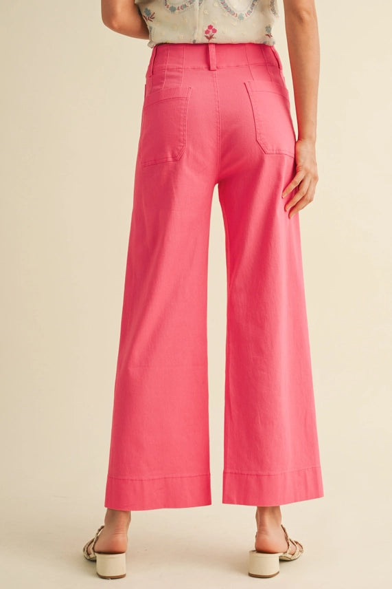 Anywhere And Everywhere Berry Pink Pants