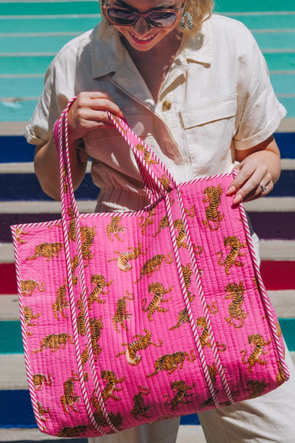 Tiger Luxe Tote Bag