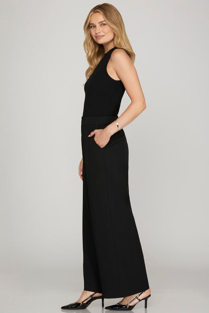 Everyday Elegance Black Pants