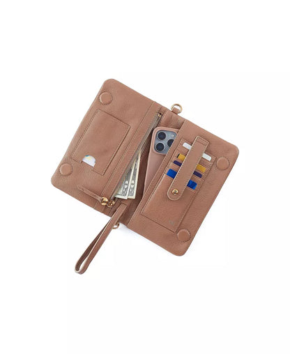 Lumen Crossbody Wallet in Cashmere