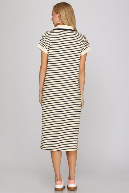 Echo Style Navy Dress