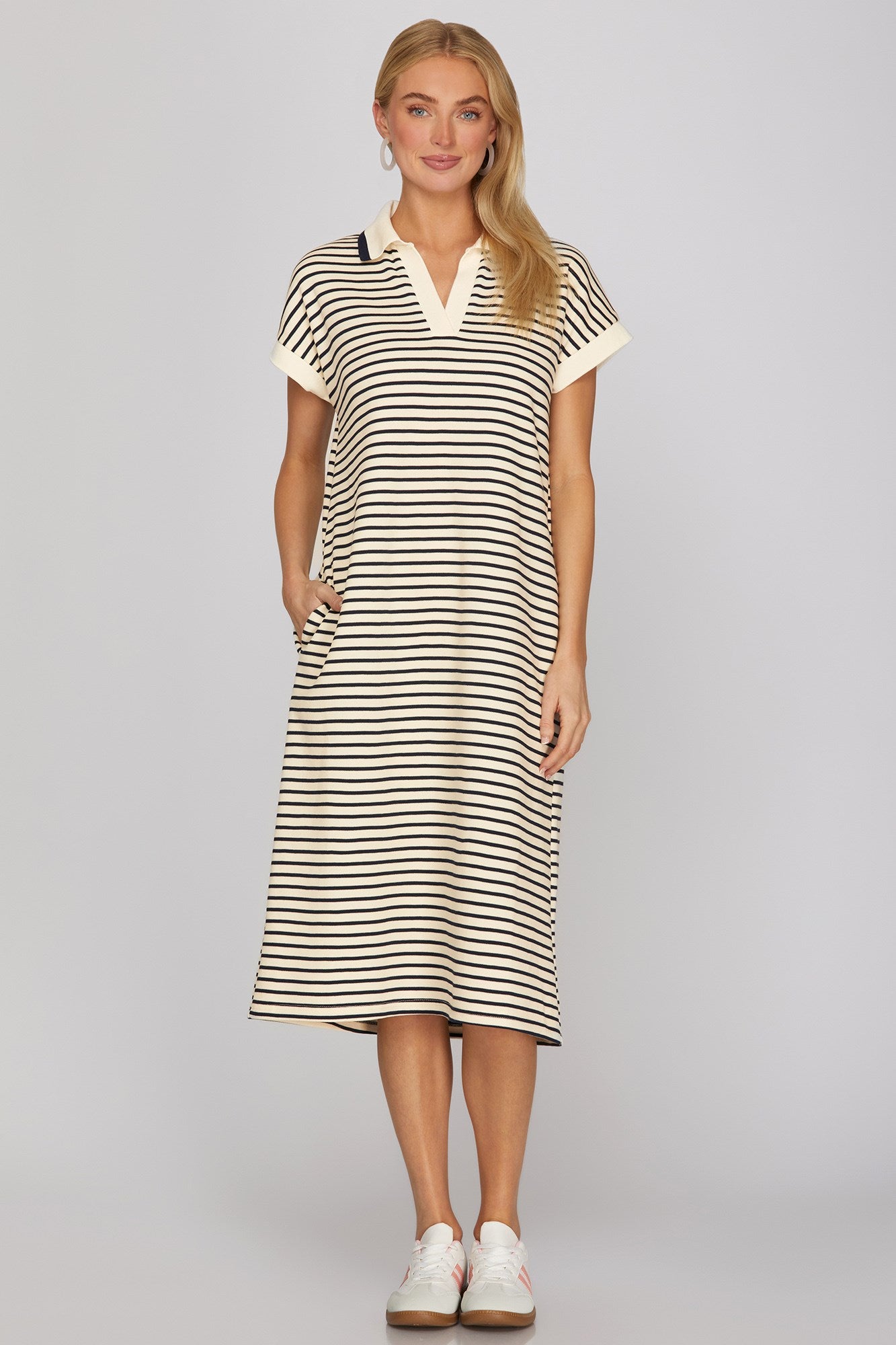 Echo Style Navy Dress