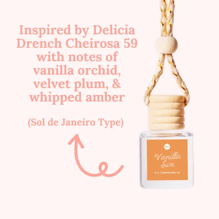 Car Diffusers Vanilla Sun