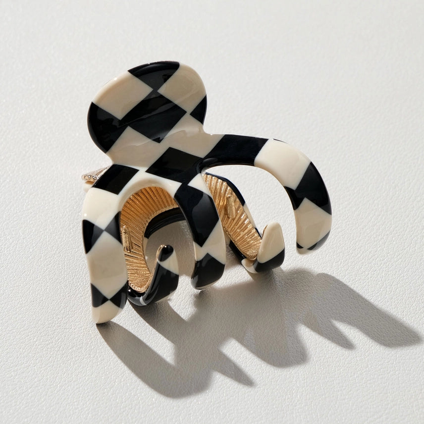 Jade Vintage Metal Hair Clip