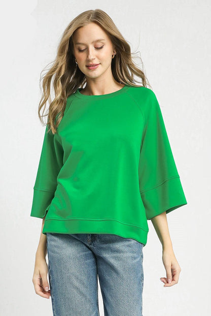 Classic Simplicity Island Green Top