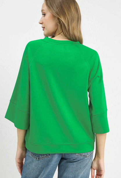 Classic Simplicity Island Green Top