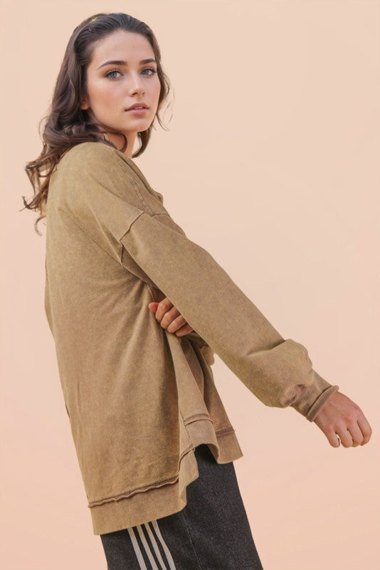 Own The Day Mocha Top