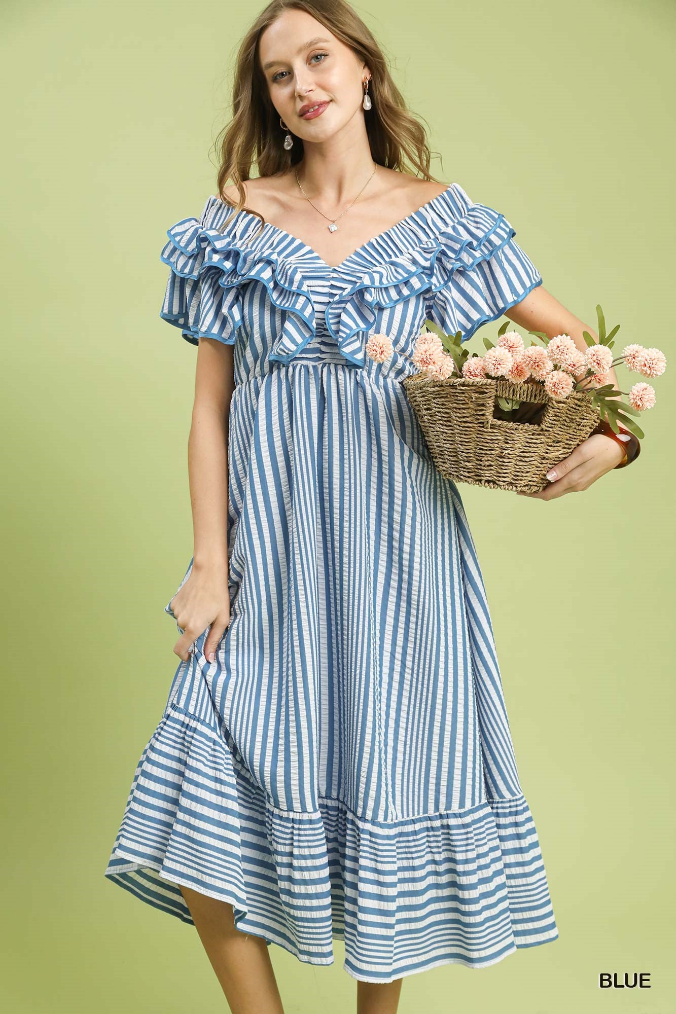 Vibe Check Blue Dress