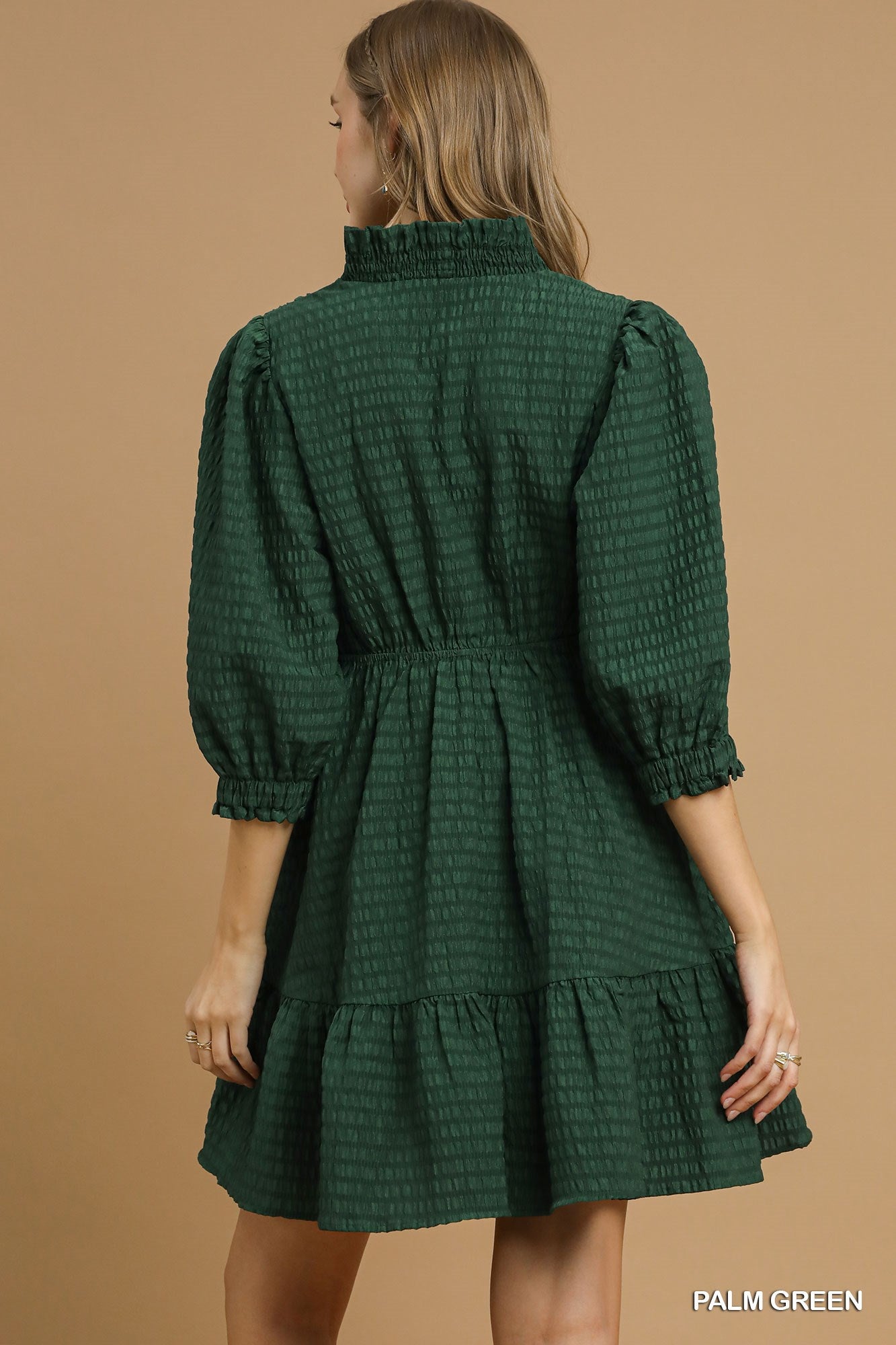 Down the Lane Green Dress