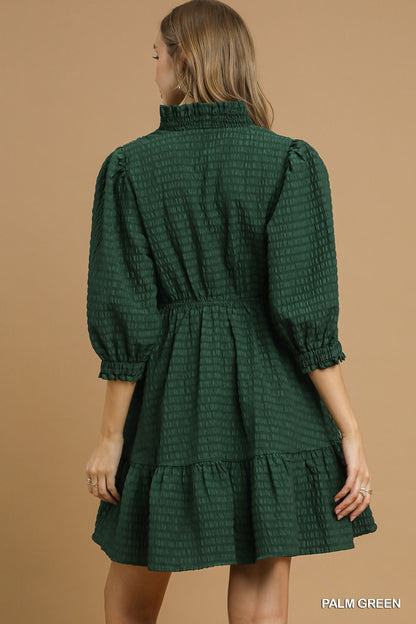 Down the Lane Green Dress