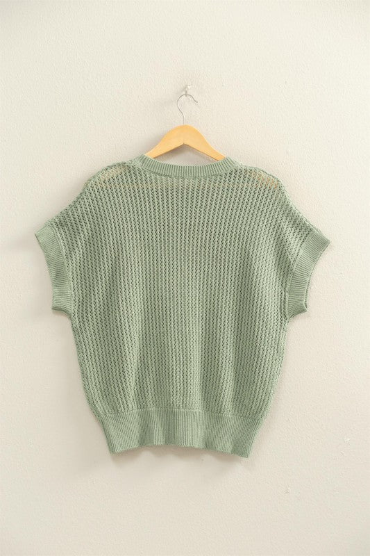 My Best Choice Sage Green Top