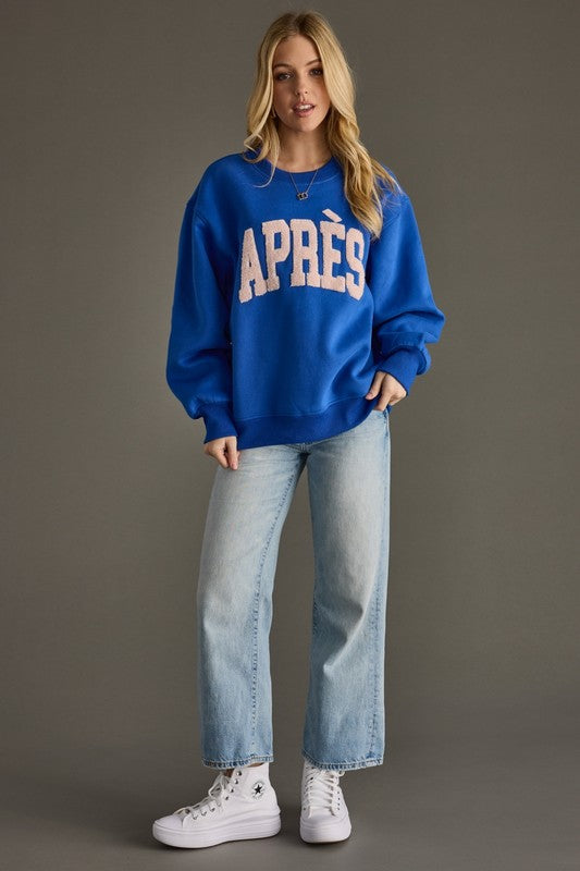 Apres Blue Sweatshirt