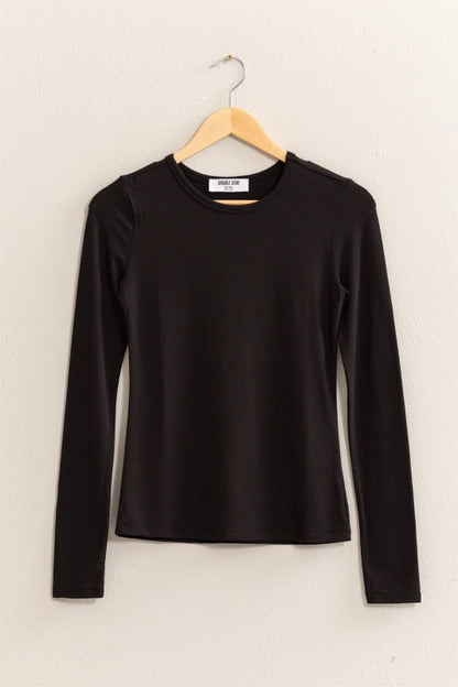 Base Line Black Top