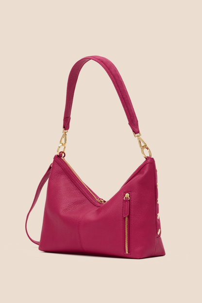 Grace Med Calypso Suede/Gold Handbag