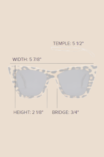 Ashbury White And Smoke Polarized Sunglasses