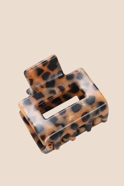 Wild Leopard Mini Hair Clip