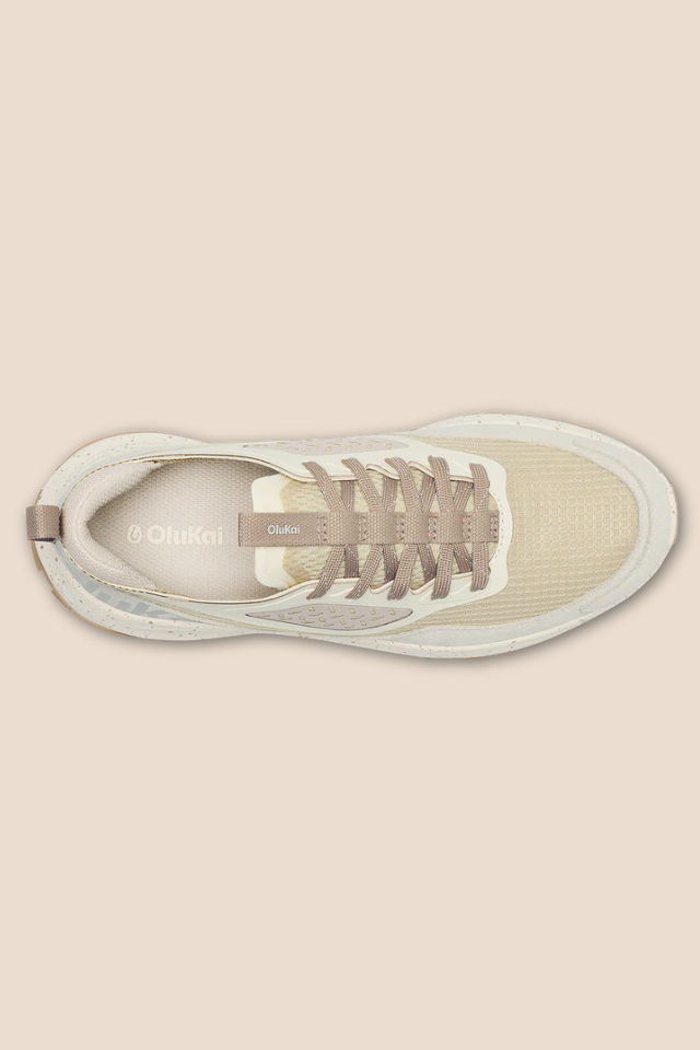Makiki White Sand/Tapa Sneakers