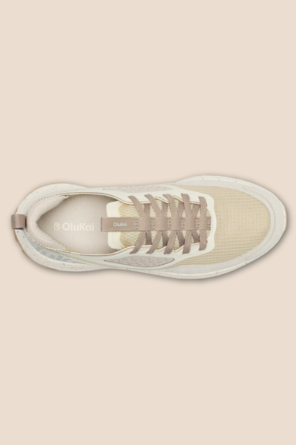 Makiki White Sand/Tapa Sneakers