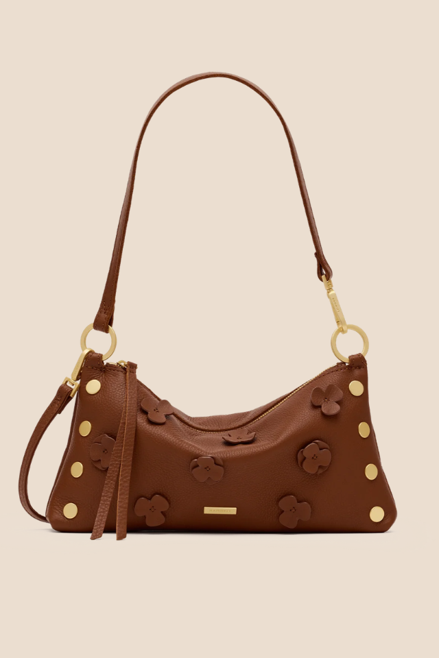 Kyle Small Sienna Flora/Brushed Gold Handbag