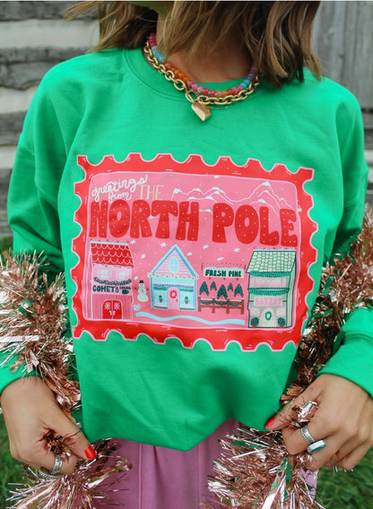 Greetings from the North Pole Sweatshirt