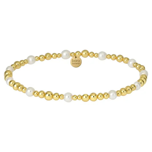 Heather 14K Gold Filled Beaded Bracelet