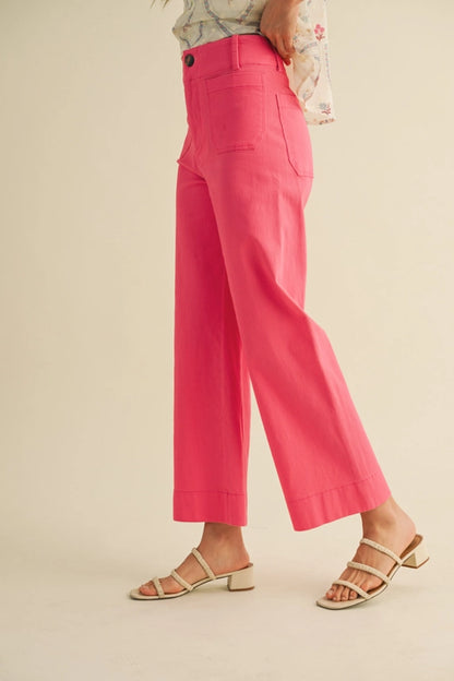 Anywhere And Everywhere Berry Pink Pants