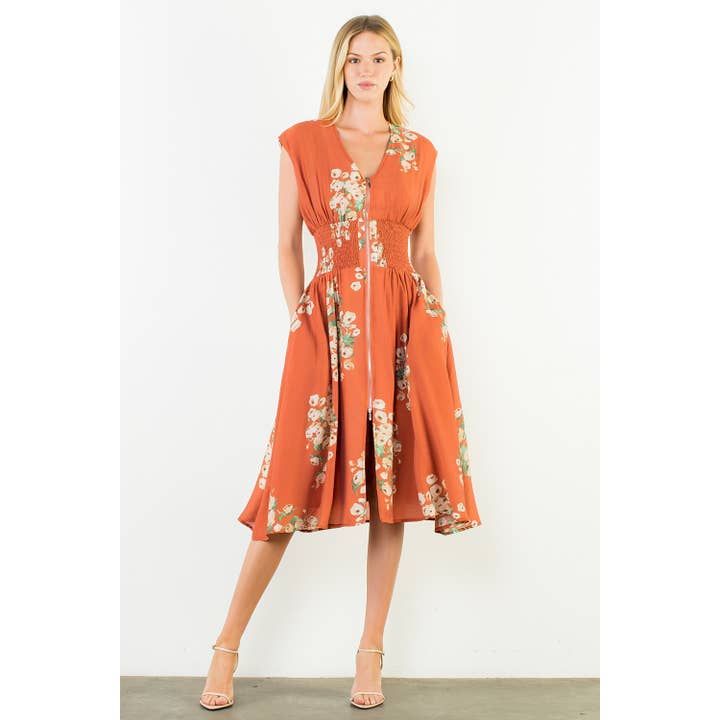 Harvest Floral Dress