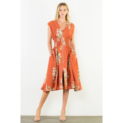 Harvest Floral Dress