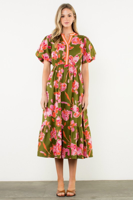 Move With Purpose Midi Dress
