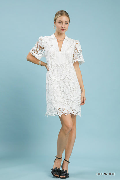 Every Little Detail Off White Dress