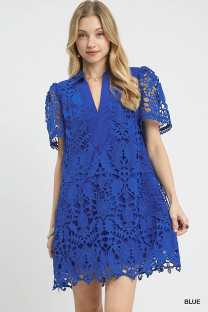 Every Little Detail Blue Dress