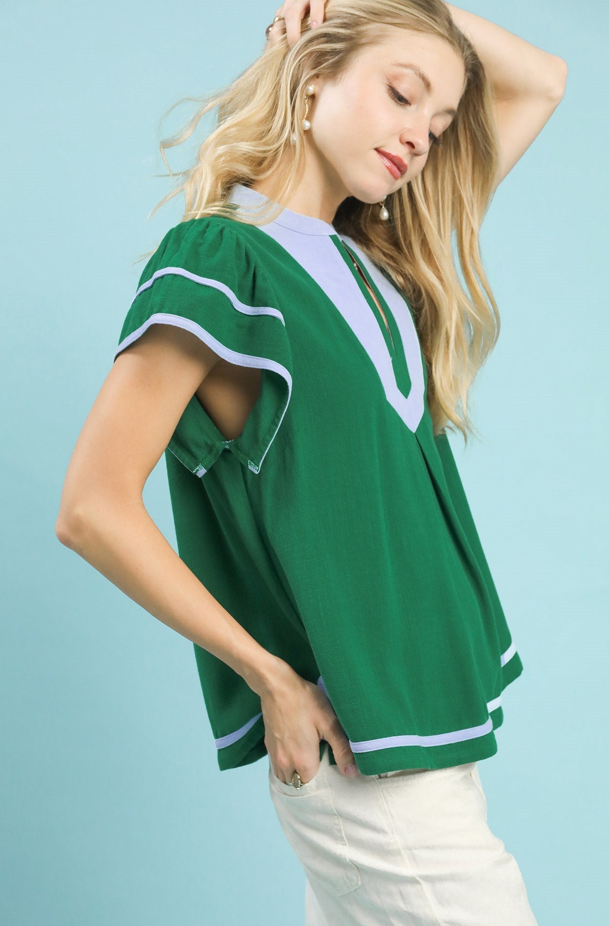 Read The Signs Green Top