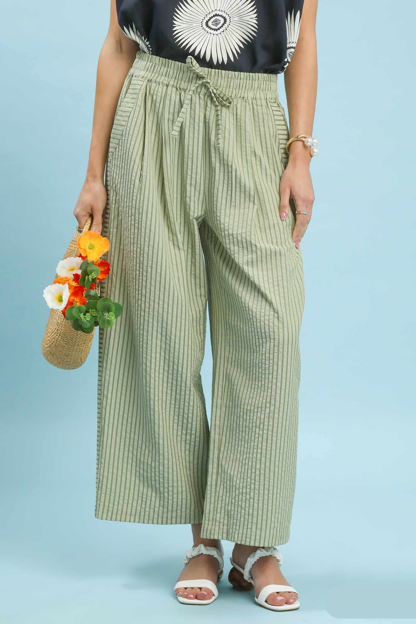 Smooth Strides Olive Pants